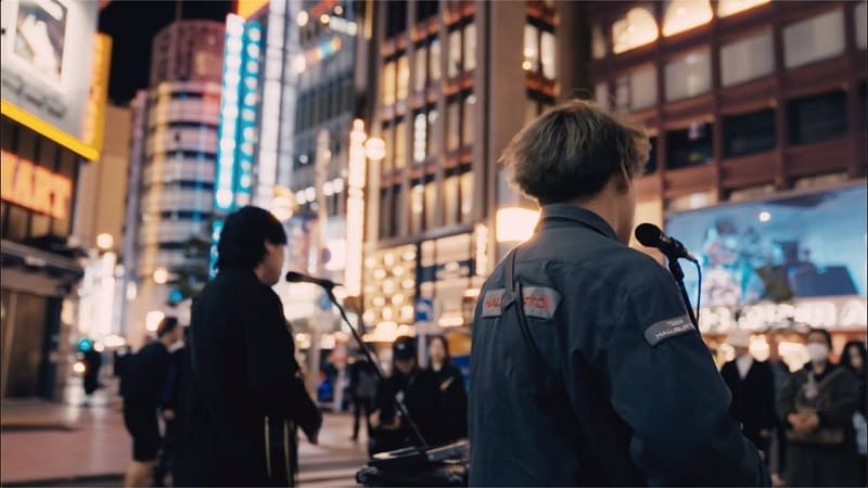 GoodMoon - アリとキリギリス（ストリートライブ）